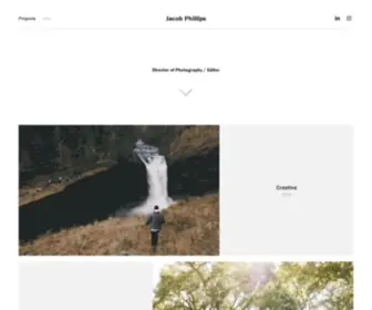 Jacobfillups.com(Jacob Phillips) Screenshot