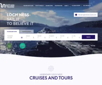 Jacobite.co.uk(Legendary Loch Ness Cruises and Tours) Screenshot