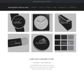 Jacobjensenshop.com(Jacob Jensen Design) Screenshot