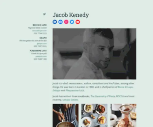 Jacobkenedy.com(Jacob Kenedy) Screenshot