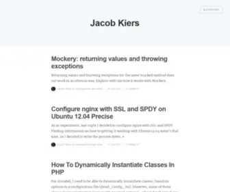 Jacobkiers.net(Cloudron) Screenshot