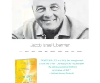 Jacobliberman.org(Jacob Israel Liberman) Screenshot