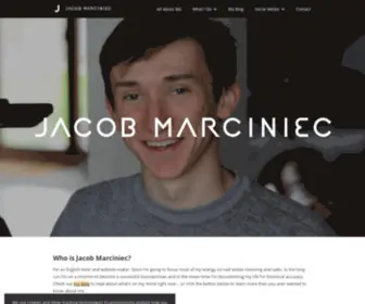 Jacobmarciniec.com(Jacob Marciniec) Screenshot