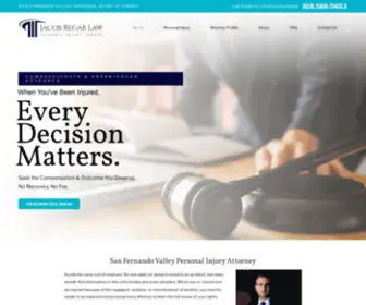 Jacobregarlaw.com(Jacob Regar Law) Screenshot