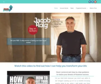 Jacobroig.com(Master Mindset & Business Coach) Screenshot