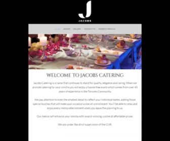 Jacobscatering.ca(Kosher Catering in Thornhill) Screenshot