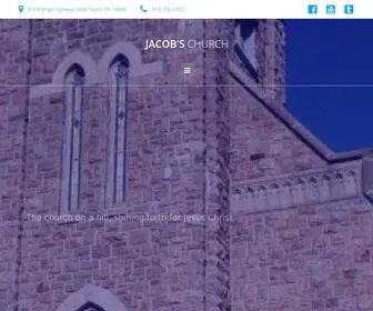 Jacobschurch.org(Jacob's Church) Screenshot