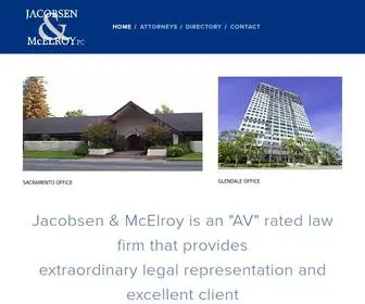 Jacobsenmcelroy.com(Jacobsen & McElroy) Screenshot