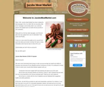 Jacobsmeatmarket.com(Jacobs Meat Market) Screenshot