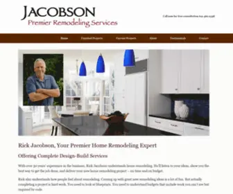 Jacobsonremodel.com(Jacobson Construction Premier Remodeling Services) Screenshot