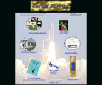 Jacobsrocketry.com(Jacobs Rocketry) Screenshot