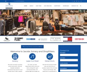 Jacobsshopfitters.com(Jacobs Joinery and Shopfitters) Screenshot