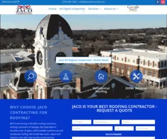 Jacocontracting.com(Covington, Conyers, East Metro Atlanta) Screenshot