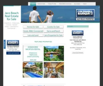 Jacocostaricaproperties.com(Jaco Real Estate for Sale) Screenshot