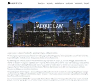 Jacquelaw.com(Jacque Law LLC) Screenshot