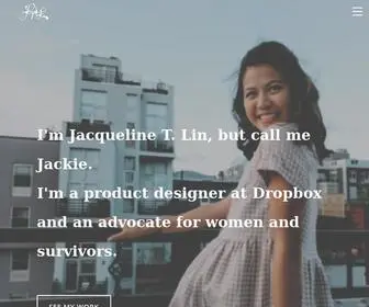 Jacqueline-Lin.com(Jacqueline T Lin) Screenshot