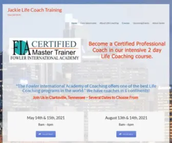 Jacquelineknightlifecoachtraining.com(Jacqueline Knight Coaching) Screenshot