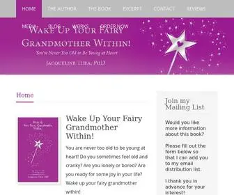 Jacquelinethea.com(Wake Up Your Fairy Grandmother Within) Screenshot