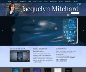 Jacquelynmitchard.com(Jacquelyn Mitchard) Screenshot