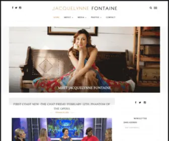 Jacquelynnefontaine.com(Jacquelynne Fontaine) Screenshot