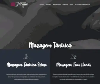 Jacquemassoterapia.com.br(Massagem Tântrica Em Porto Alegre) Screenshot