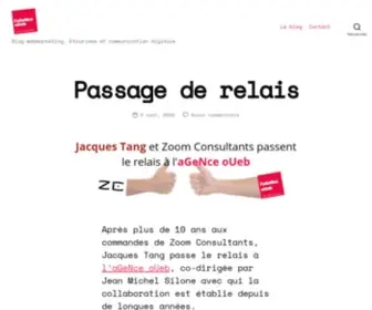 Jacques-Tang.fr(Blog web marketing de l'aGeNce oUeb (anciennement Jacques Tang)) Screenshot