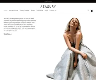 Jacquesazagury.com(AZAGURY Prêt) Screenshot