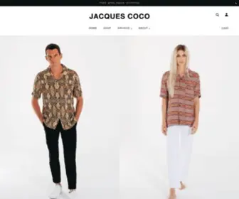 Jacquescoco.com(JACQUES COCO) Screenshot