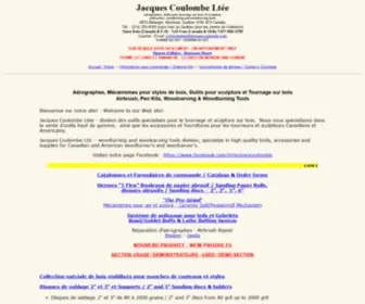 Jacquescoulombe.com(A閞ographes Iwata) Screenshot