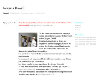 Jacquesdaniel.fr(Jacques daniel) Screenshot