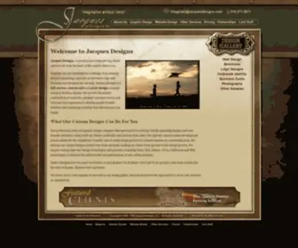 Jacquesdesigns.com(Wichita Web & Graphic Designers) Screenshot