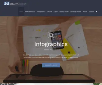 Jacreativegroup.com(J & A Creative Group) Screenshot