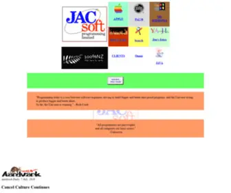 Jacsoft.co.nz(Jacsoft Programming Ltd) Screenshot