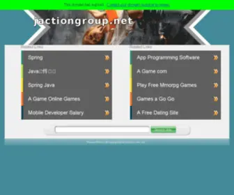 Jactiongroup.net Screenshot