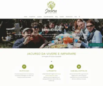 Jacursodavivereeimparare.it(Un progetto di turismo Sostenibile) Screenshot