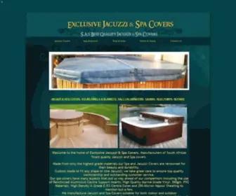 Jacuzzi-Spa-Covers.co.za(Exclusive Jacuzzi & Spa Covers) Screenshot