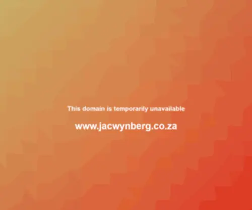 Jacwynberg.co.za(Jacwynberg) Screenshot