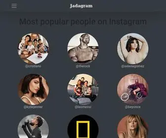 Jadagram.com(Instagram Web Viewer) Screenshot