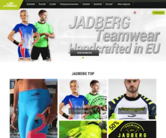 Jadberg.com(Jerseys and sportswear) Screenshot