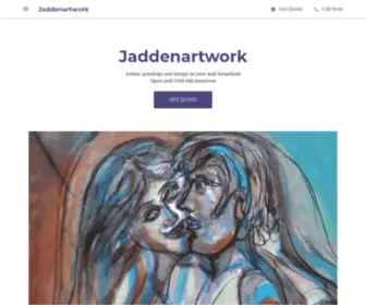 Jaddenartwork.com(Paintings and design on your wall household) Screenshot