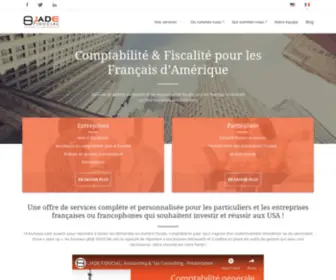 Jade-Associates.com(JADE FIDUCIAL : services de gestion comptable et de régularisation fiscale) Screenshot