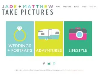 Jadeandmatthew.com(Weddings, Adventures, and Lifestyle) Screenshot