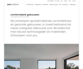 Jadearchitecten.nl(JADE geeft vorm aan verandering) Screenshot