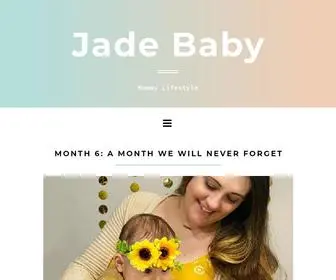 Jadebabyblog.com(Jade Baby) Screenshot