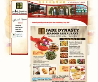 Jadedynastyhawaii.com(Jade Dynasty Seafood Restaurant) Screenshot