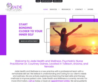 Jadehealthandwellness.com(Psychiatric Nurse Practitioner Near Me in Tolleson) Screenshot