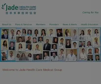Jadehealthcaremedicalgroup.com(Jade Health Care Medical Group) Screenshot