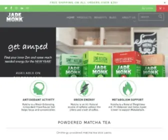 Jademonk.com(High in antioxidants and natural energy) Screenshot