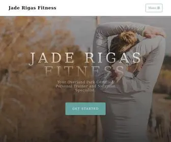 Jaderigasfitness.com(Jade Rigas Fitness) Screenshot