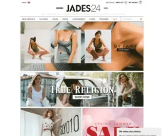 Jades24.com(Exklusive Damenmode im Online) Screenshot